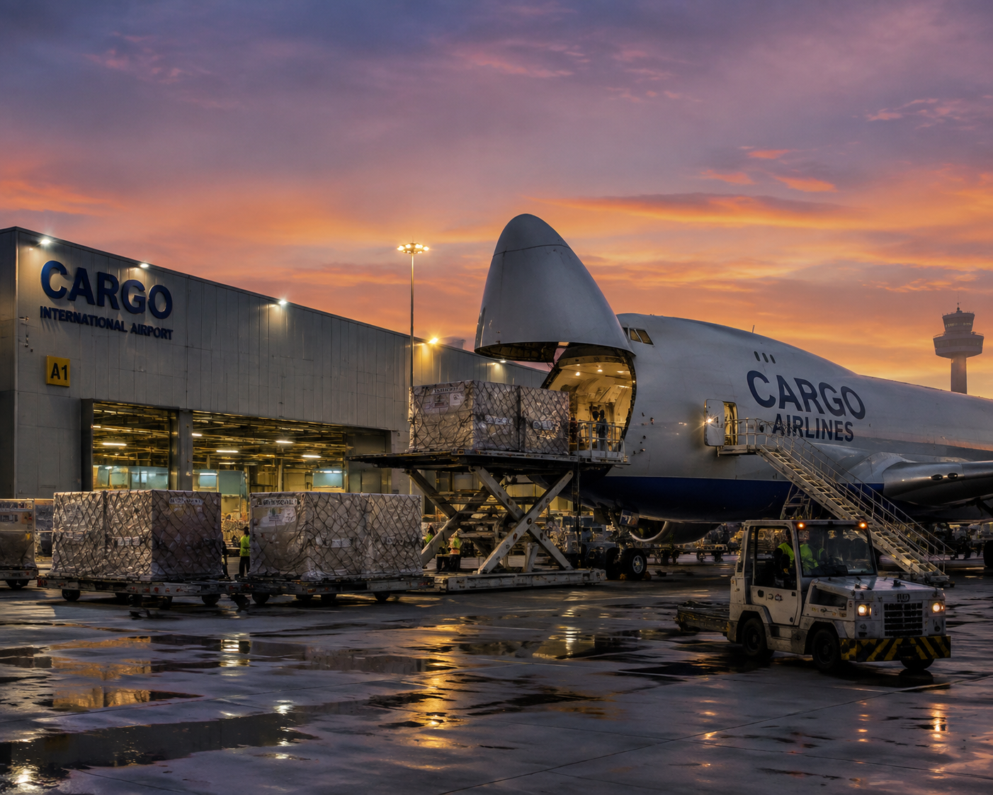 Warehousing and truck fleet