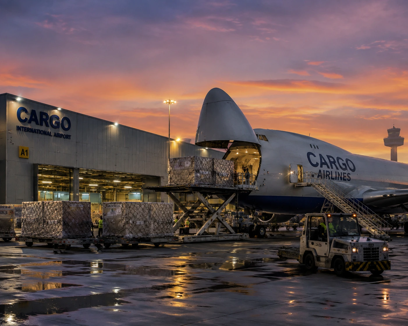 Warehousing and truck fleet