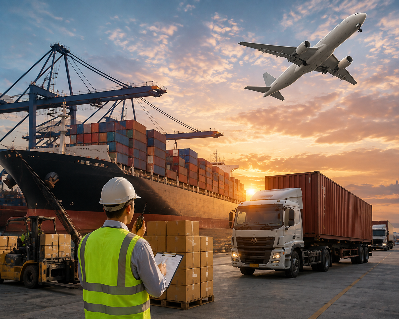 Warehousing and truck fleet